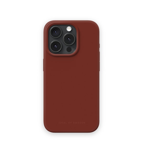 Silicone Case iPhone 15 Pro Dark Amber