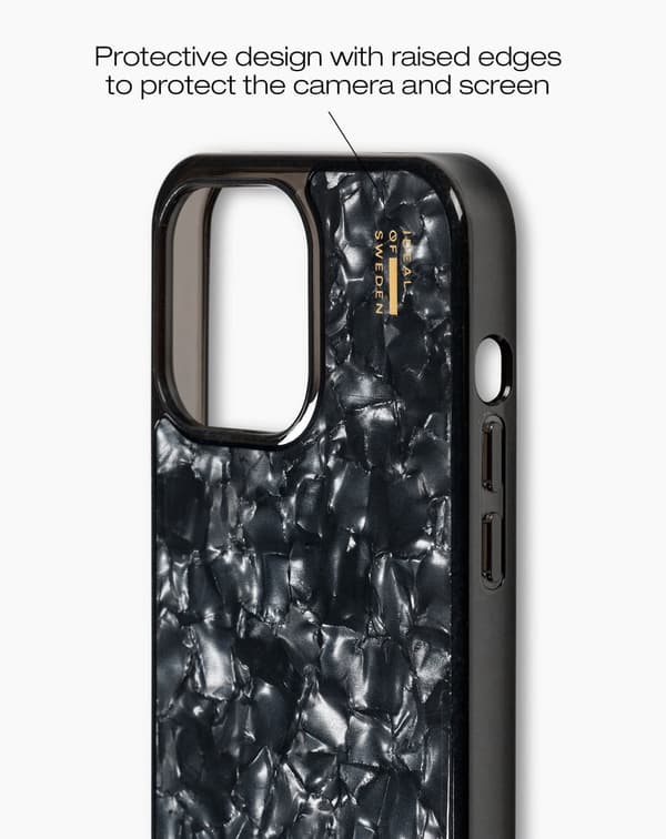 Pearlised Case iPhone 15 Pro Max Black Black