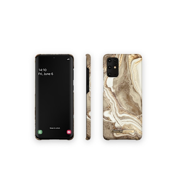 Printed Case Galaxy S20 Plus Golden Sand Marble