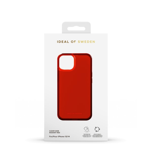 Clear Case iPhone 13/14 Radiant Red