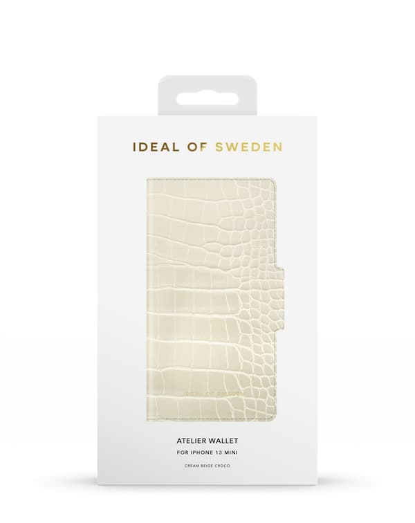 Atelier Wallet iPhone 13 Mini Cream Beige Beige