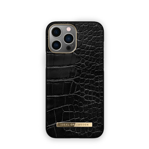 Atelier Case iPhone 12 Pro Max / 13 Pro Max Neo Noir Croco Black