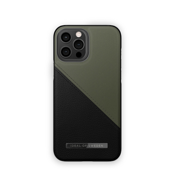 Atelier Case iPhone 12 Pro Max / 13 Pro Max Onyx Black Khaki Green