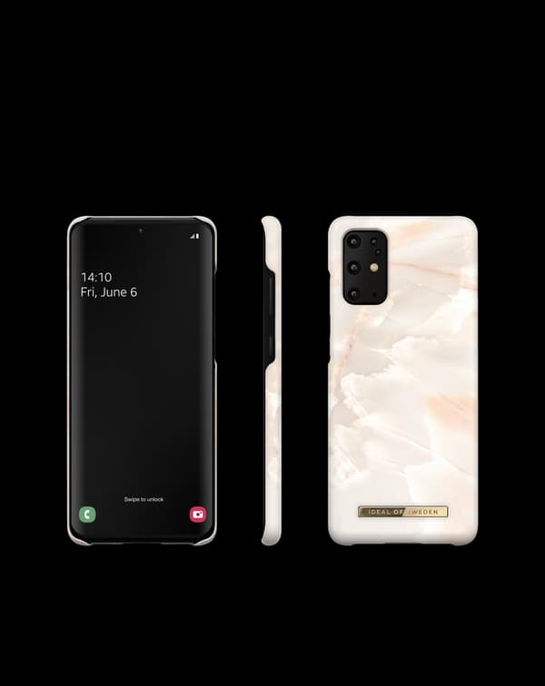 Printed Case Galaxy S20 Plus Rose Pearl Marble Pink