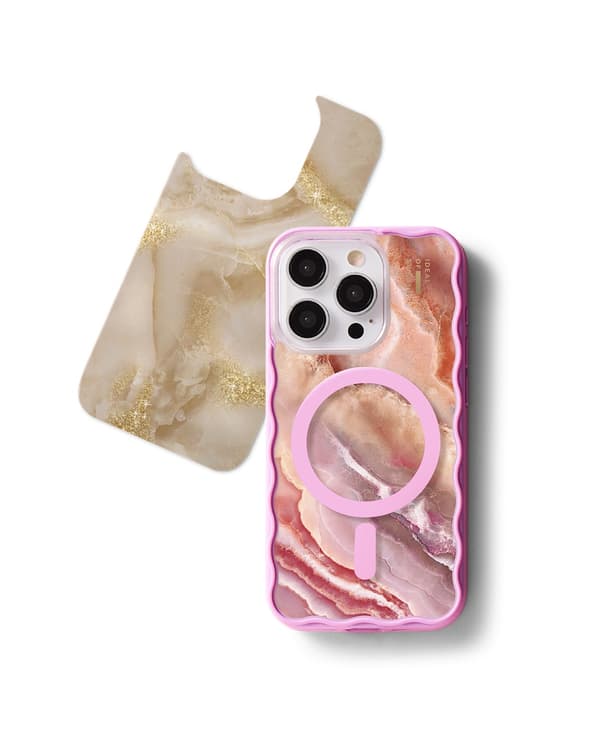 Print Pack iPhone 12 Pro Max / 13 Pro Max / 14 Pro Max / 15 Pro Max / 16 Pro Max Blush Pink Marble Rosa