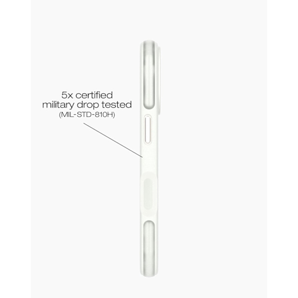 Ideal Bumper Case MagSafe iPhone 16 Plus Cloudy White White