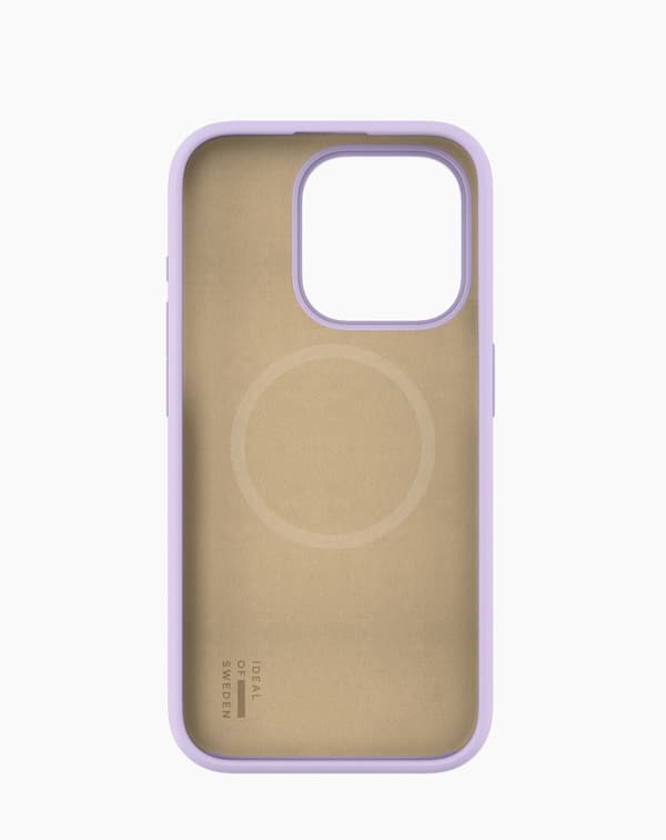 Silicone Case MagSafe iPhone 15 Pro Lavender Milk