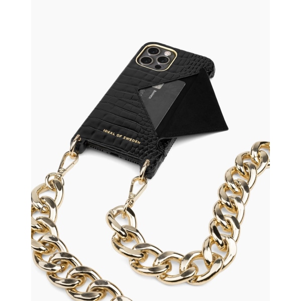 Necklace Case iPhone 12/12PNeo Noir Croco
