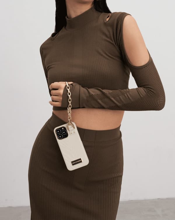 Atelier Case iPhone 11 Pro Max / XS Max Ecru Zebra Beige