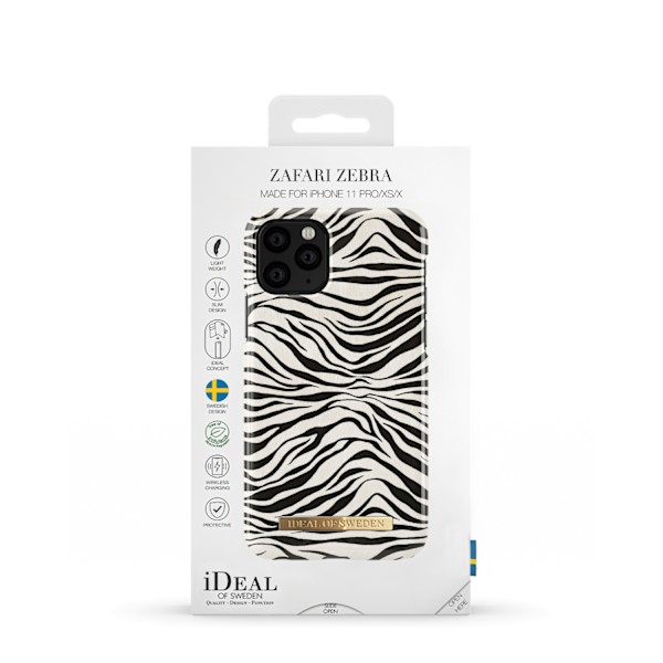 Printed Case iPhone 11 Pro / XS / X Zafari Zebra