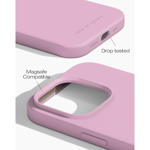 Silicone Case MagSafe iPhone 14 Pro Bubblegum Pink Pink