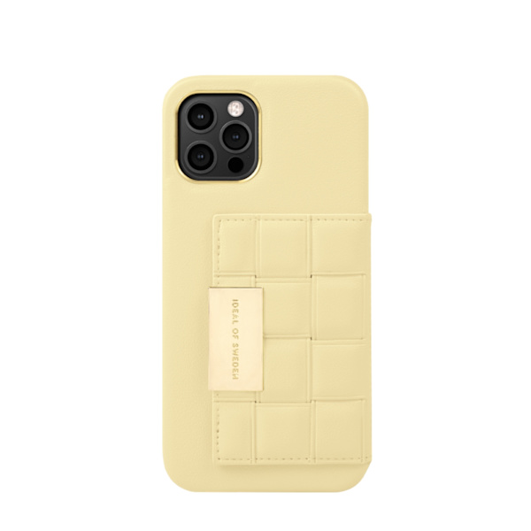 Statement Case iPhone 12 Pro Max Braided Butter Yellow Yellow