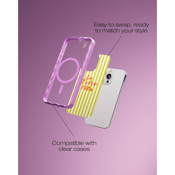 Print Pack iPhone 12 Pro Max / 13 Pro Max / 14 Pro Max / 15 Pro Max / 16 Pro Max Limone Yellow