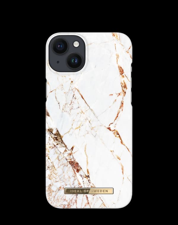 Printed Case MagSafe iPhone 14 Plus Carrara Gold Gold
