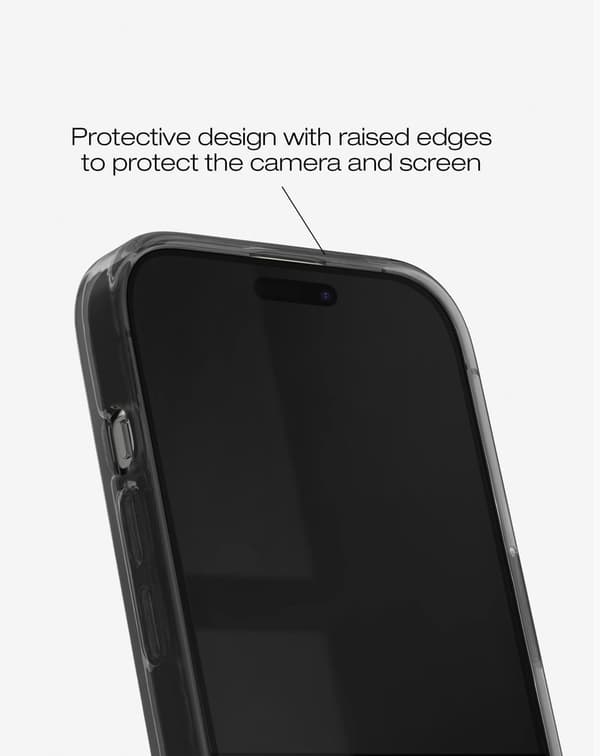 Clear Case iPhone 13 / 14 / 15 / 16e / 17e Tinted Black