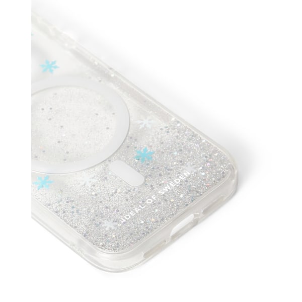 Clear Case MagSafe iPhone 15 Pro Snowflake Silver