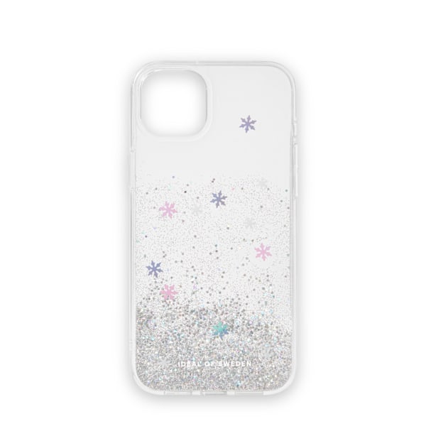 Clear Case iPhone 15 Plus Snowflake Silver