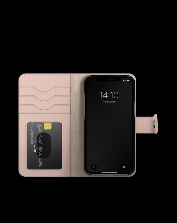 Magnet Wallet+ iPhone 12 / 12 Pro Pink Pink