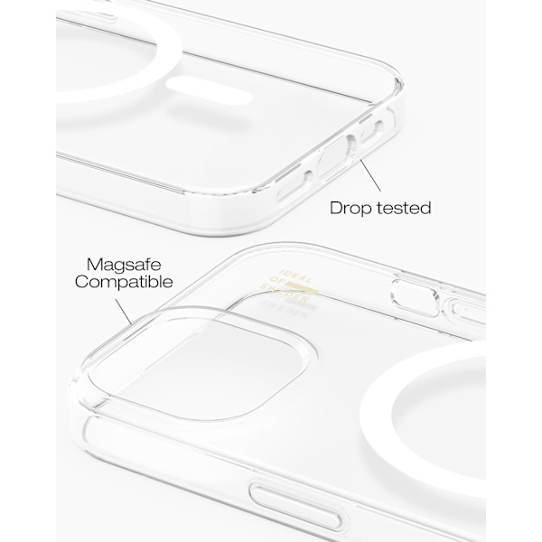 Clear Case MagSafe iPhone 13 / 14 / 15 / 16e Clear Transparent