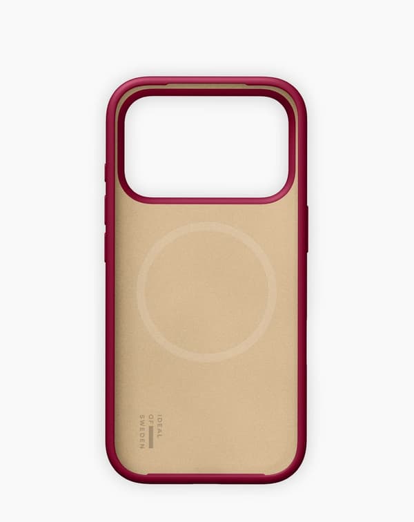 Silicone Case MagSafe iPhone 17 Pro Cranberry Purple