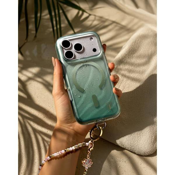 Clear Case iPhone 15 Pro Sage Green