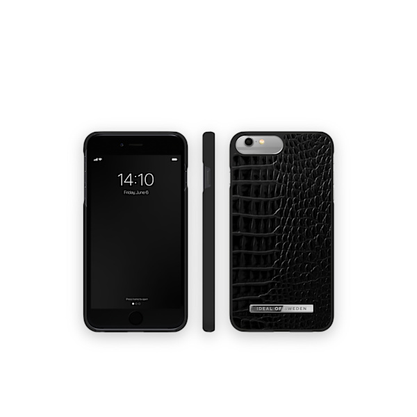 Atelier Case iPhone 8 / 7 / 6 / 6S Plus Neo Noir Croco Silver