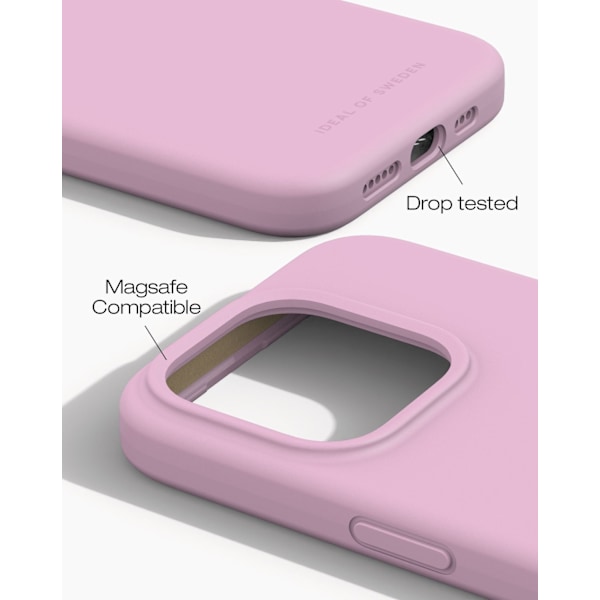 Silicone Case MagSafe iPhone 15PR Bubblegum Pink