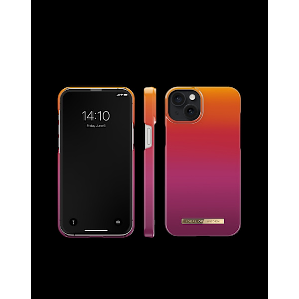 Printed Case MagSafe iPhone 15 Plus Vibrant Ombre multifärg
