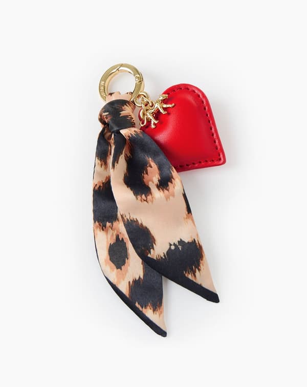 Bag Charm Leo Scarf Gold