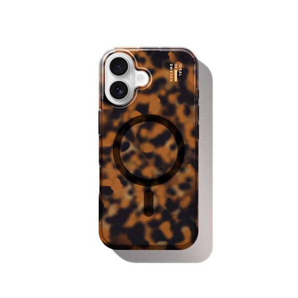 Clear Case MagSafe iPhone 16 Tortoise Brown