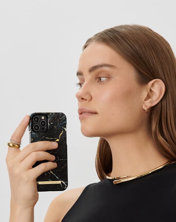 Printed Case iPhone 13 Pro Port Laurent Marble Black