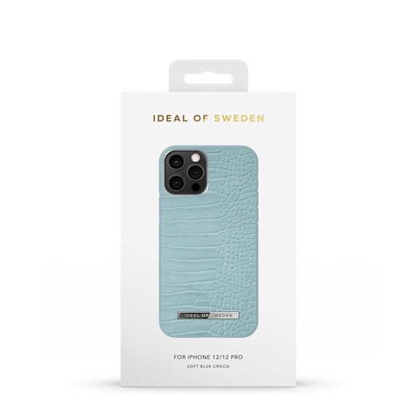 Atelier Case iPhone 12/12P Soft Blue Croco