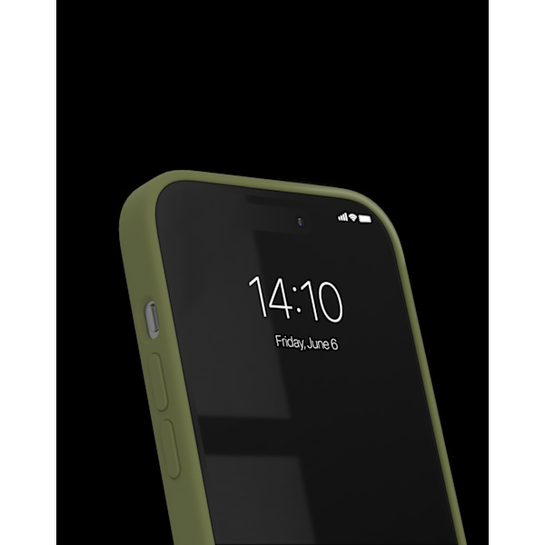 Silicone Case iPhone 14 Pro Max Khaki Green