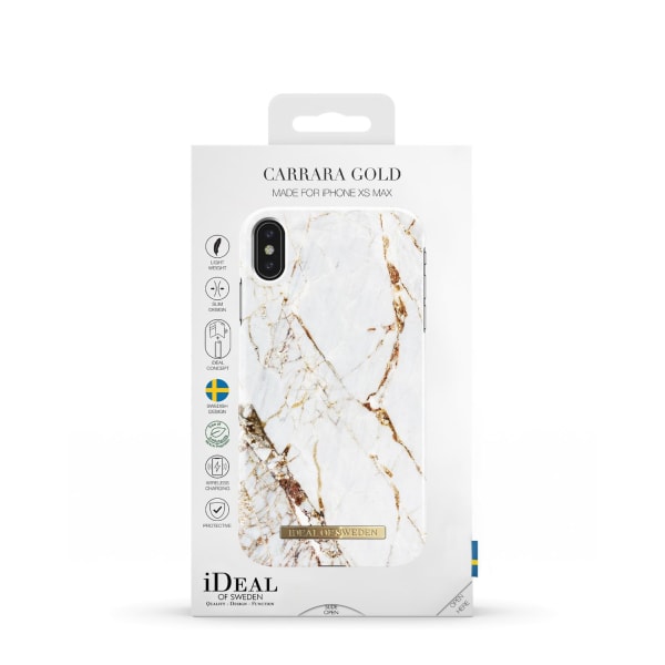 Printed Case iPhone Xs Max Carrara Gold