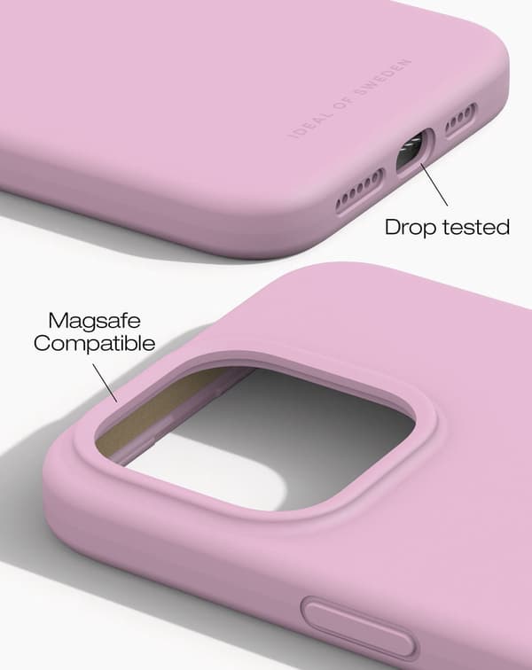 Silicone Case MagSafe iPhone 15 Pro Max Bubblegum Pink Pink