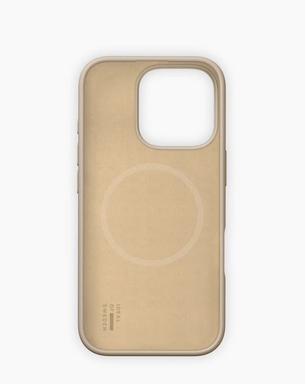 Silicone Case MagSafe iPhone 16 Pro Perfect Beige