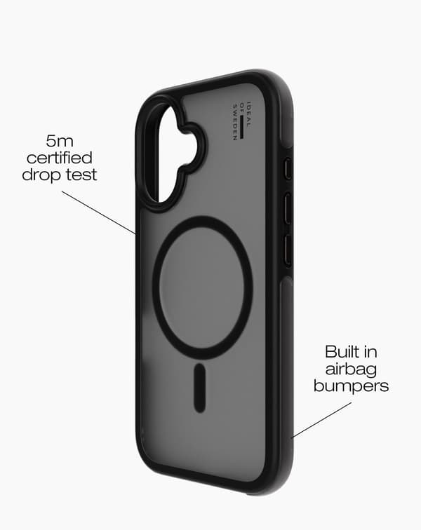 Ideal Bumper Case MagSafe iPhone 16 Black Black