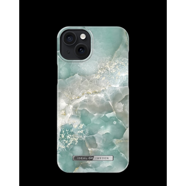 Printed Case iPhone 15 Plus Azura Marble Blå