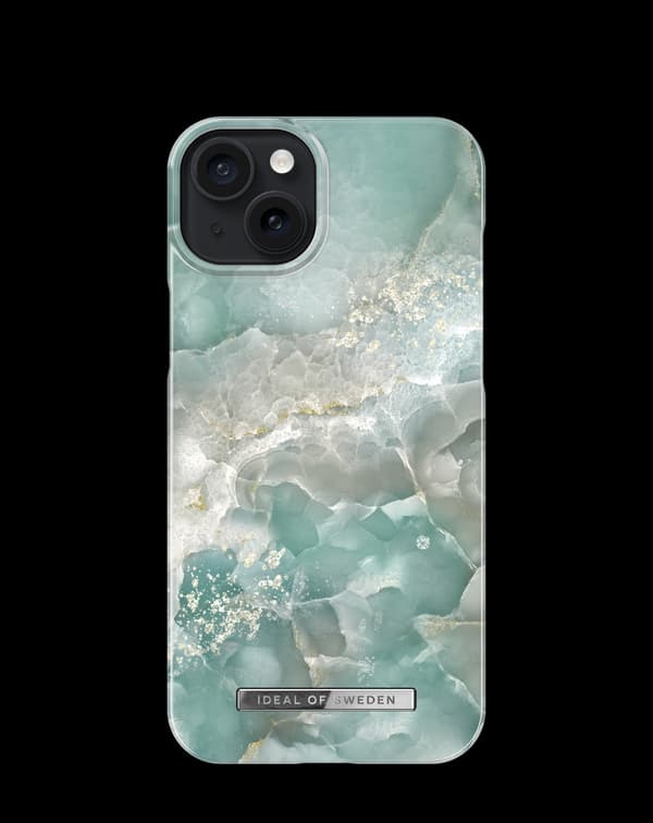 Printed Case iPhone 15 Plus Azura Marble Blue