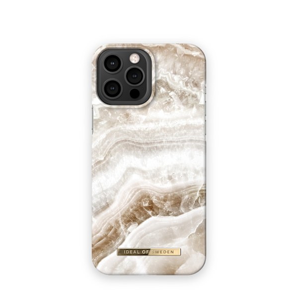 Printed Case iPhone 12 Pro Max / 13 Pro Max Clear Quartz Brown