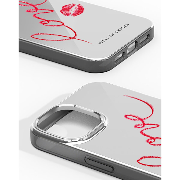 Mirror Case iPhone 13 / 14 / 15 / 16e Mirror Love Edition Red