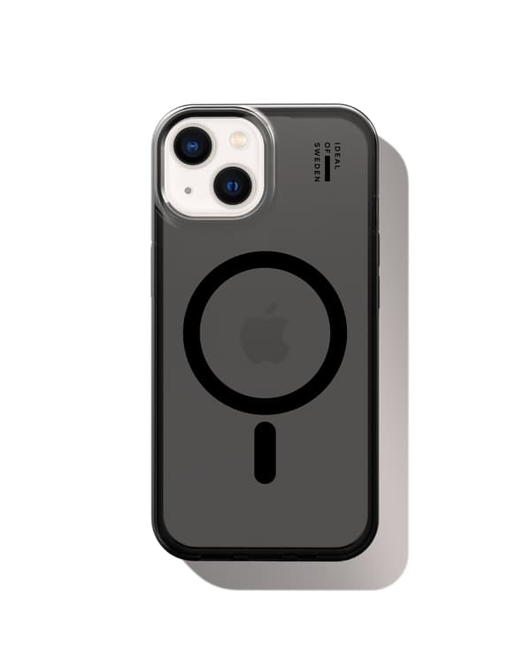 Clear Case MagSafe iPhone 13 / 14 / 15 / 16e / 17e Tinted Black Svart