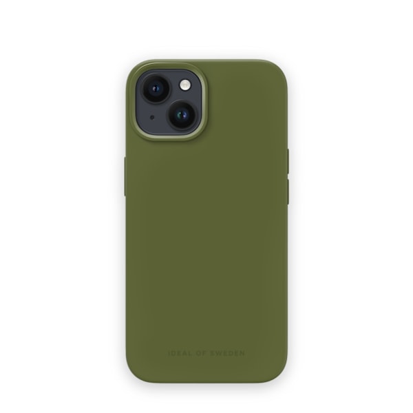 Silicone Case MagSafe iPhone 13 / 14 Khaki Green
