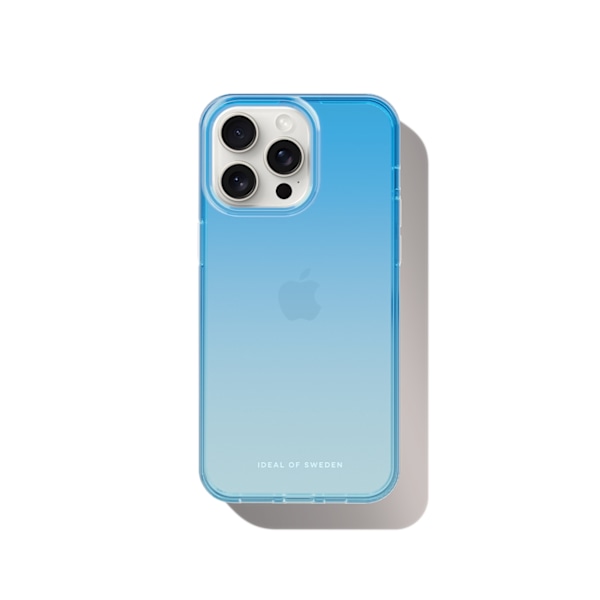 Clear Case iPhone 15 Pro Max Light Blue Blå