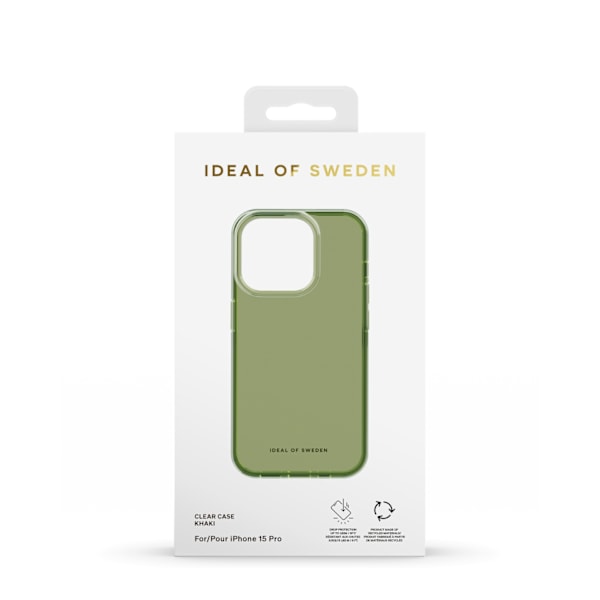 Clear Case iPhone 15 Pro Khaki