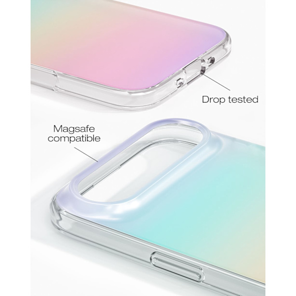 Clear Case MagSafe iPhone Air Shimmer Multicolor