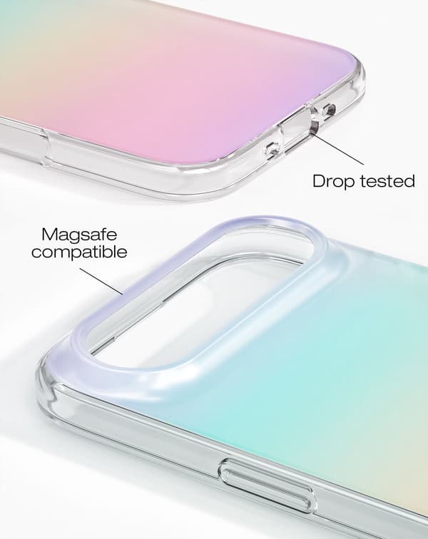 Clear Case MagSafe iPhone Air Shimmer multifärg