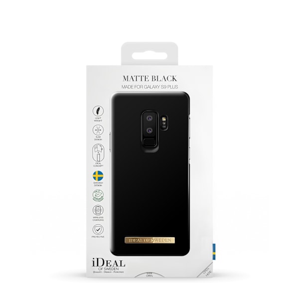 Printed case Galaxy S9 Plus Matte Black