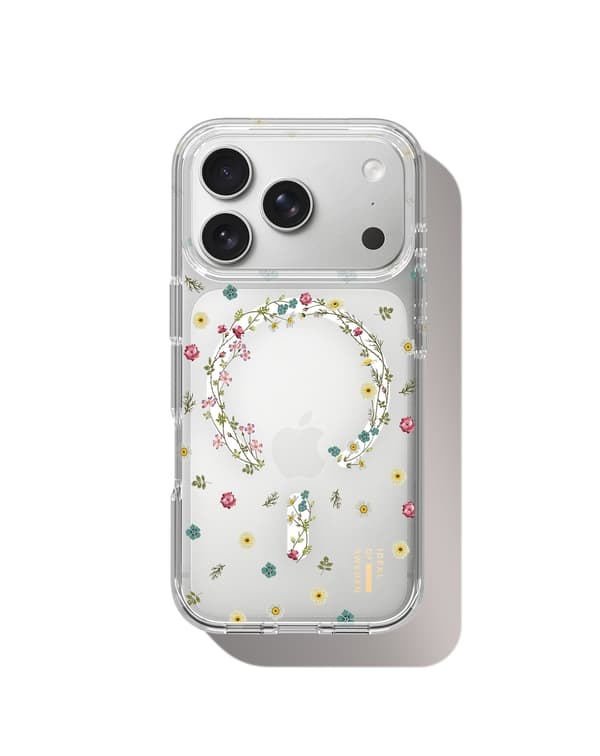 Clear Case MagSafe iPhone 17 Pro Max Petite Floral Transparent