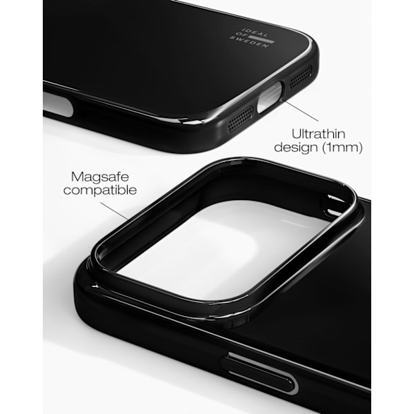 Slim Case MagSafe iPhone 17 Pro Max Glossy Black Black